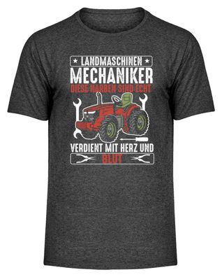 Landmaschinen Mechaniker DIESE NARBEN - Herren Melange Shirt