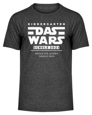 Kindergarten DAS WARS SCHULE 2021 MÖGEN - Herren Melange Shirt