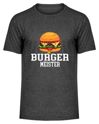 Burger Meister - Herren Melange Shirt