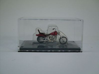 Busch 40153, Amerikanisches Motorrad rot metallic, H0 Fahrzeug Fertigmodell 1:87