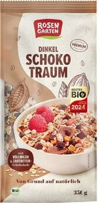 Rosengarten 3x Dinkel-Schoko-Traum-Müsli 350g