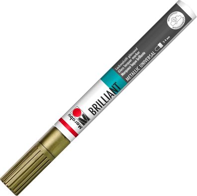 Marabu Brilliant Painter Stift Strichstärke 2-4mm Gold 084