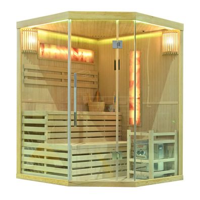 Sauna Salo traditionelle Heimsauna Salzstein Saunakabine Saunaofen Harvia Zubehör