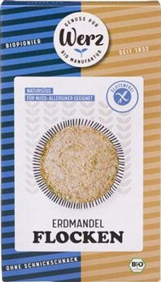 Naturkornmühle Werz 6x Erdmandel Flocken, glutenfrei 250g