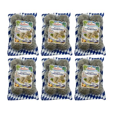 Food-United bayerische Leberknödel Zimmermann Fleischwerke 36 Stk. 6x400g