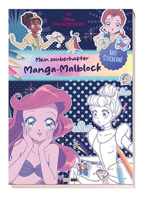 Disney Prinzessin: Mein zauberhafter Manga-Malblock, Disney