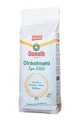 Donath Mühle 3x Demeter Dinkelmehl 1050 1000g