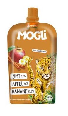 Mogli 3x Quetschie Apfel-Zimt 120g