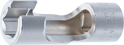 Spezial-Steckschlüssel-Einsatz, geschlitzt | Antrieb Innenvierkant 10 mm (3/8") |