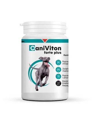 90 Tabletten Vetoquinol Caniviton FORTE PLUS für Hunde und Katzen