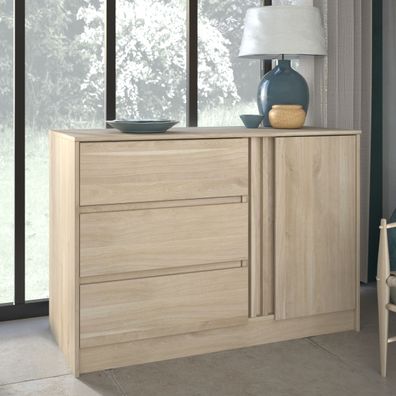 Escale 5 Sideboard von Parisot in japanischer Eiche Nachbildung