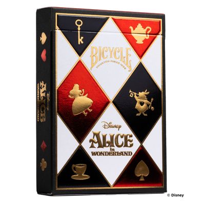 Bicycle® Kartendeck - Disney Alice in Wonderland Kartenspiel Spielkarten Pokerkarten