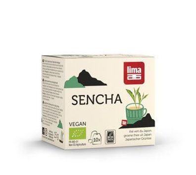 Lima 3x Sencha Grüner Tee Beutel 15g