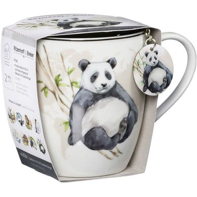 Ritzenhoff und Breker XXL Wildlife Becher mit Anhänger Panda 500ml