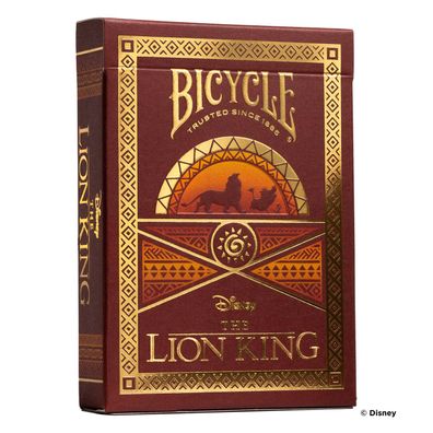 Bicycle® Kartendeck - Disney Lion King Kartenspiel Spielkarten König der Löwen