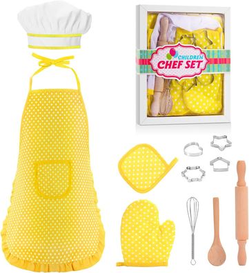 Boys Gifts Age 3-6 , Cooking and Baking Set Chef Set for Little Boys Toys for 3-6 Ye