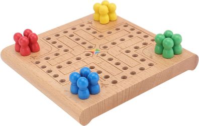 Holz-Dame, traditionelles Strategie-Brettspiel, klassisches Puzzle-Spielzeug, Tischs