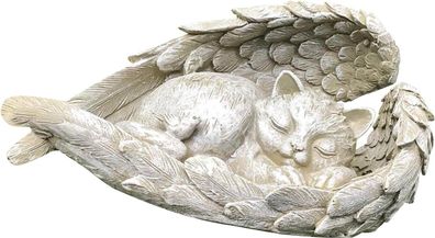 Animal statue dog cat angel figurine grave ornament grave figurines weatherproof