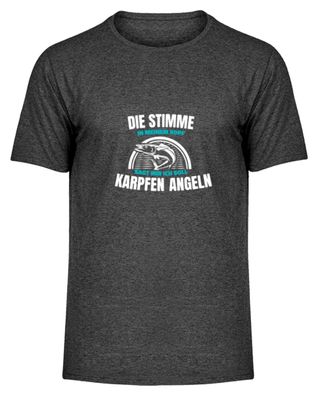 Die Stimme in meinem Kopf sagt mir - Herren Melange Shirt