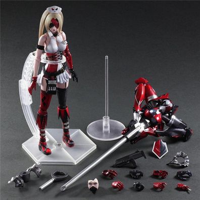 Play Arts Harley Quinn Gelenk-Actionfiguren Spielzeug 26cm