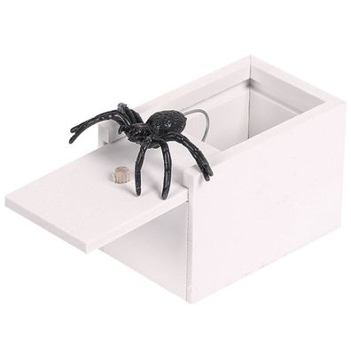 RUseeN [2022 Upgraded] Spider Box Prank, Praktische handgefertigte ßberraschungs-Wit