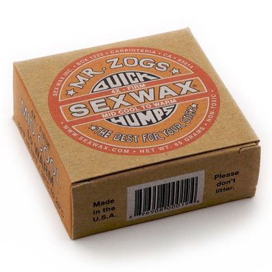 MR. ZOGS SEXWAX Surfwachs Quick Humps firm