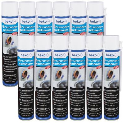 12x Beko Brunnenschaum 750ml