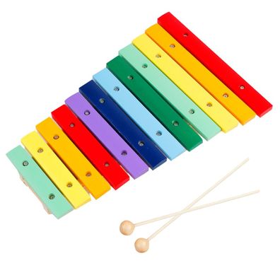 Spielzeug-Xylophon fér Kinder mit 12 Tönen, wunderschönes Glockenspiel, fréhkindlich