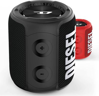 Diesel Speaker SS22 Bluetooth Lautsprecher Bass Boost Mikrofon Streaming schwarz