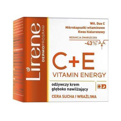 Lirene C+E Feuchtigkeitscreme Tag/Nacht, 50ml