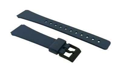 Casio Collection Uhrenarmband 18mm blau Resin MQ-38UC-2A1