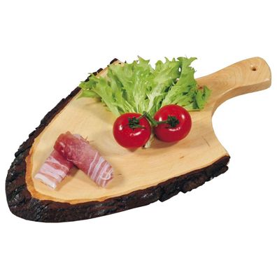 Kesper Rinden Servierbrett Nadelholz mit Griff