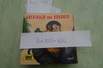 alte Pixi Carlsen 1003-1086 Archibald und Kokokid Anna Adlerfeder Wackelzahnfest uva