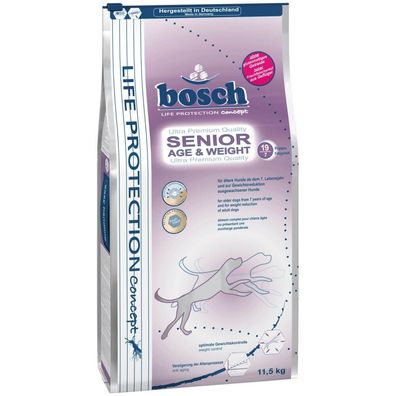 Bosch Hunde Diätfutter Trockenfutter Senior Age + Weight 11,5 kg