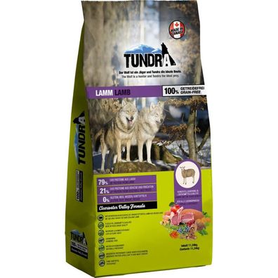 Tundra Hunde Trockenfutter Lamm getreidefrei 11,34kg