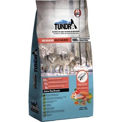 Tundra Hunde Trockenfutter Lachs getreidefrei 11,34kg