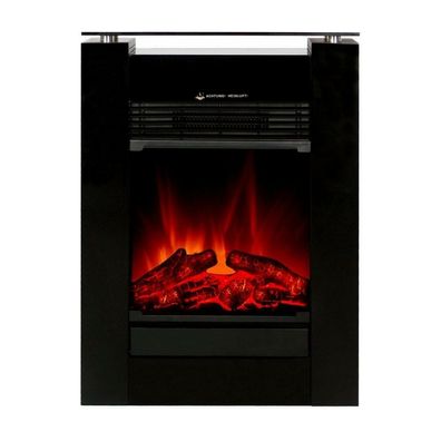 El Fuego Elektrokamin Tessin AY0627 schwarz Kamin 900/1800 W regelbar