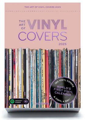 Seltmann Publishers, The Art of Vinyl Covers, Abreisskalender 2025, English