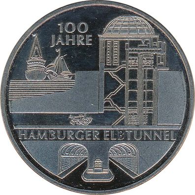 BRD 10 Euro 2011 J Elbtunnel*