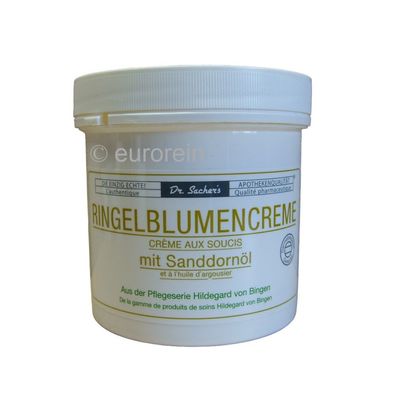 Ringelblumen Creme mit Sanddorn-Öl 250 ml von Dr. Sachers Kühn Kosmetik