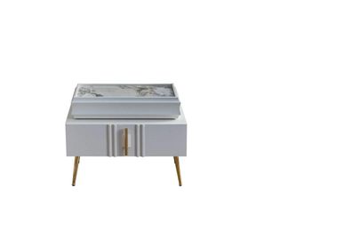 Exklusive Nachttisch Designer Möbel Beige farbe in Schlafzimmer neu