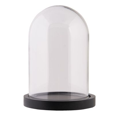 Clayre & Eef Glocke Ø 12x17 cm Glas Rund (Gr. Ø 12x17 cm)