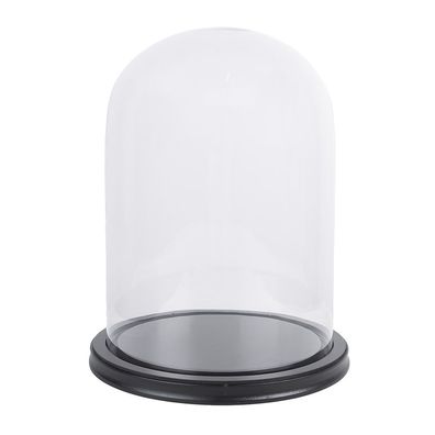 Clayre & Eef Glocke Ø 23x29 cm Transparant Glas