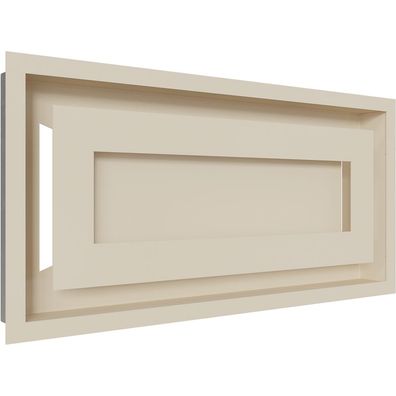 Lüftungsgitter WIND 22x45 Creme