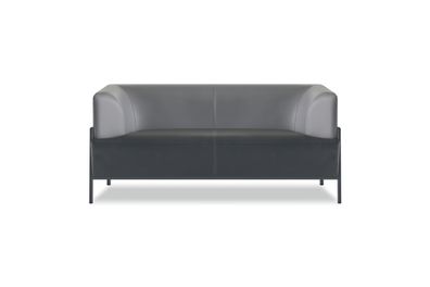 Luxuriöser Zweisitzer Designer Arbeitszimmer Leder 2-Sitzer Sitzmöbel