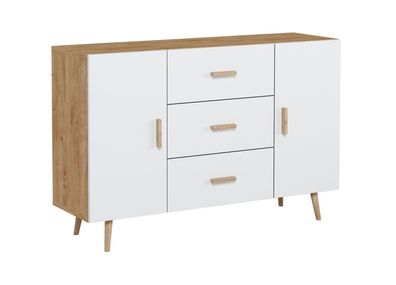 Kommode Regal 140cm Schränke Regale Aufbewahrung Hochglanz Neu Kommode Sideboard