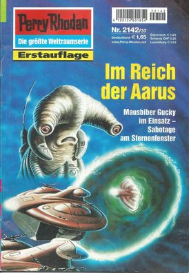 Perry Rhodan Nr. 2142 Im Reich der Aarus (2002) Uwe Anton / Rainer Castor