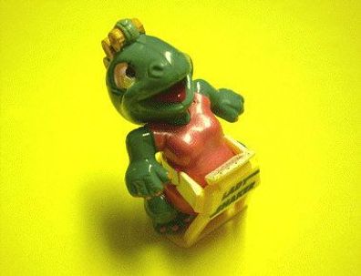 Ü-Ei Sammelfigur Dapsy Dino Family 1997 Figur Überraschungsei Mama Fanny Fitness