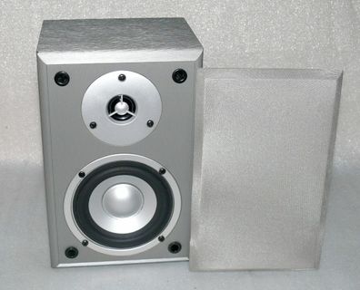 Tevion AV-LS2005 Surround Holz Lautsprecher 4-8Ohm 600W PMPO 70-18KHz Silber