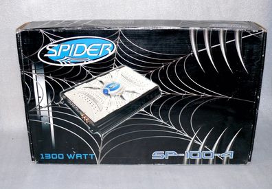 Spider SP-100-4 Auto Power Verstärker Endstufe 1300W 4Kanal LDW High Pass X-Over